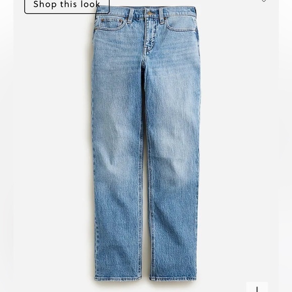 Mid-rise '90s classic straight-fit jean in Pheasant wash - Picture 2 of 5